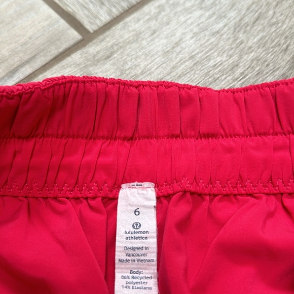 Pink Lululemon Shorts - Picture 2 of 3